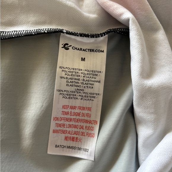 Disney Minnie Mouse One-piece Swimsuit in Black, White, and Red BNWOT Size M - Picture 3 of 7